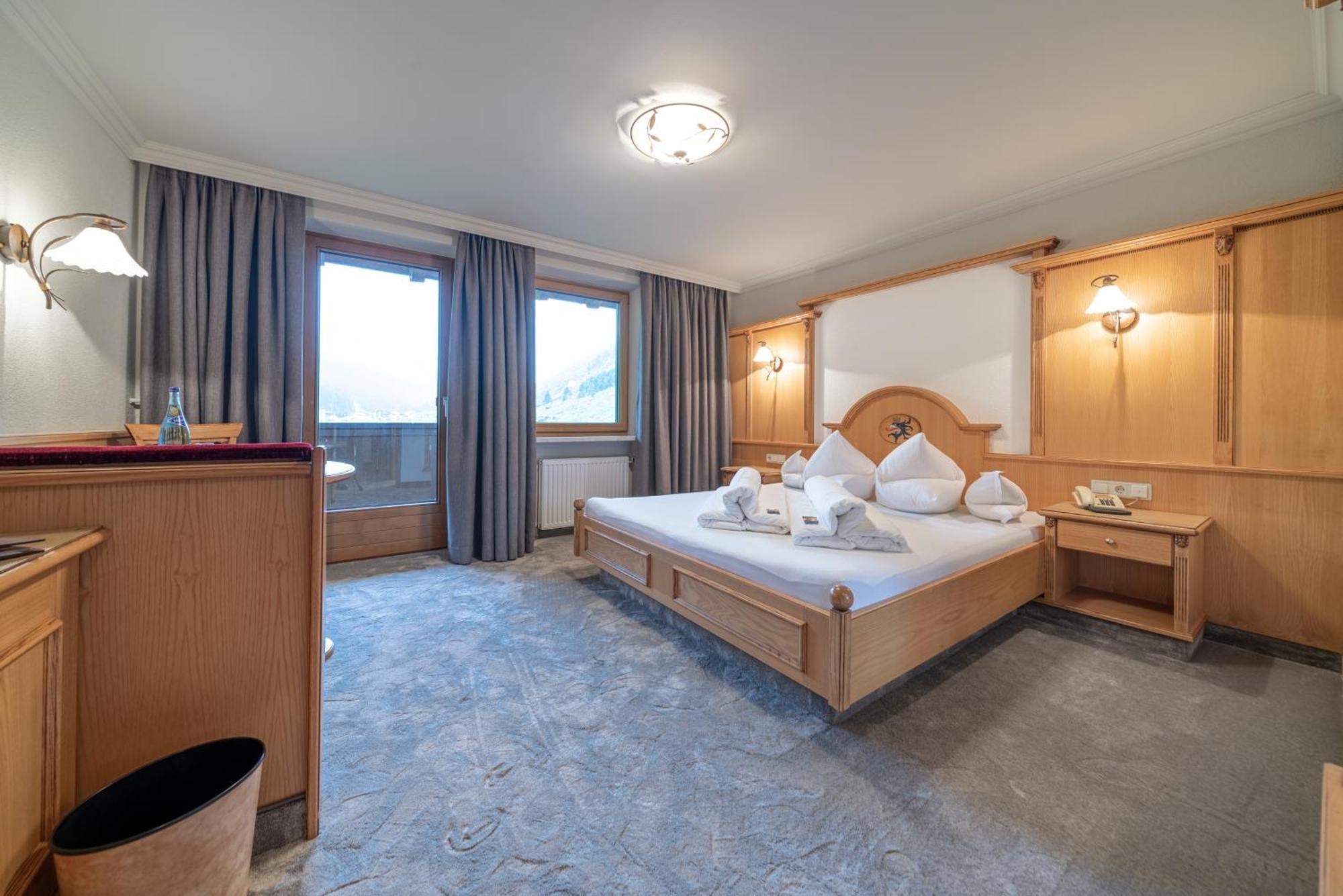Burghotel Alpengluehn Обергургль Номер фото