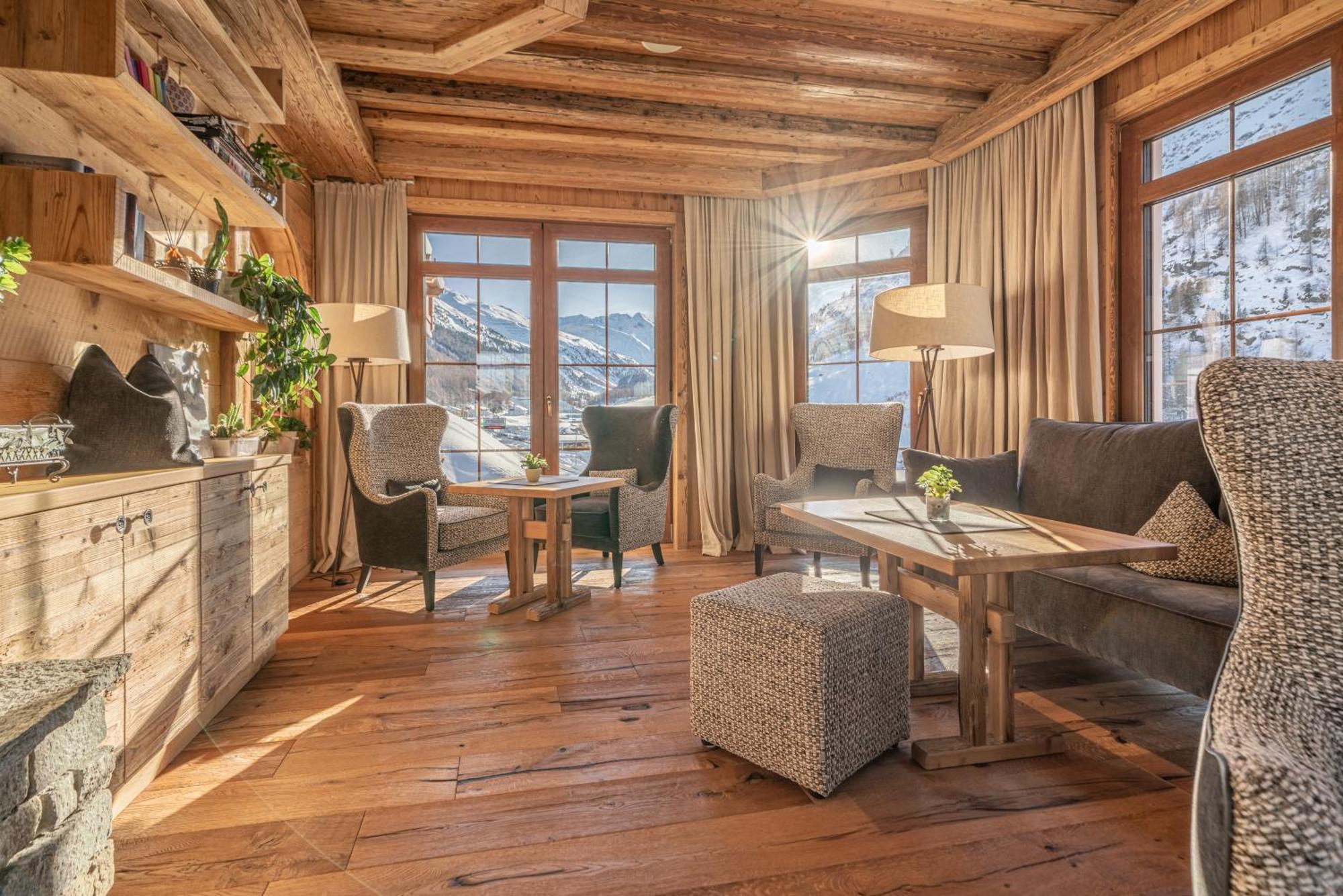 Burghotel Alpengluehn Обергургль Екстер'єр фото